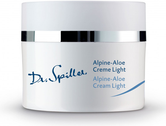 Dr. Spiller Alpine-Aloe Cream Light - Легкий крем з екстрактом альпійського алое