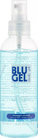 Dikson Blu Gel Spray Normal Fixing - Моделюючий гель-спрей без газу нормальної фіксації