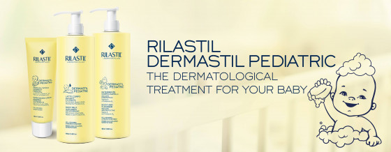 Rilastil Dermastil Pediatric Body-Hair Cleanser - Дитячий очищуючий гель для волосся і тіла - 1