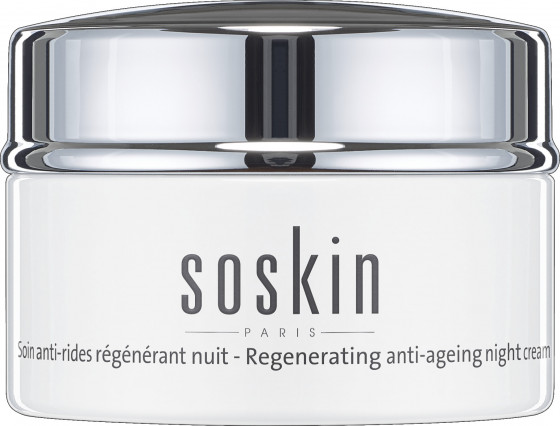 Soskin Regenerating Anti Ageing Night Cream - Регенеруючий омолоджуючий нічний крем для обличчя