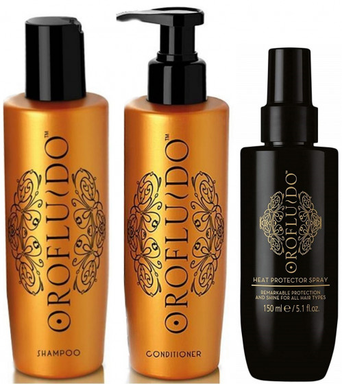 Orofluido Heat Protector Hair Spray - Термозахисний спрей для волосся - 2