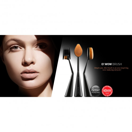 Cailyn O! Wow Brush With Oval Cap - Пензлик для нанесення тону - 4