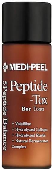 Medi Peel Bor-Tox Peptide Toner - Антивіковий пептидний тонер для обличчя