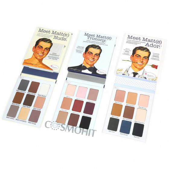 TheBalm Palettes Meet Matte Ador - Палетка тіней - 2