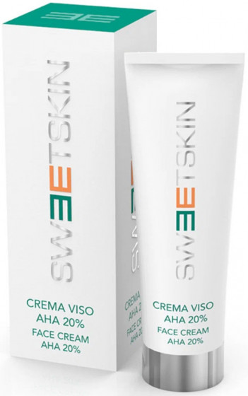 Sweet Skin System Crema Viso АНА 20% - Крем для обличчя АНА 20% для інтенсивної стимуляції і ліфтингу