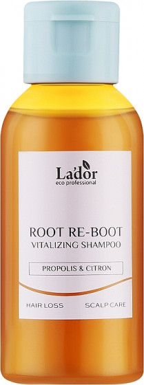 La'dor Root Re-Boot Vitalizing Shampoo Propolis & Citron - Шампунь від випадіння волосся для сухої шкіри голови