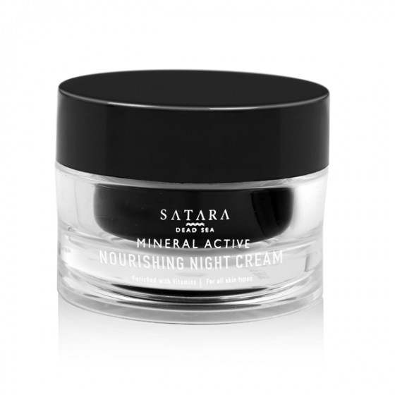 Satara Mineral Active Nourishing Night Cream - Нічний мінеральний поживний крем