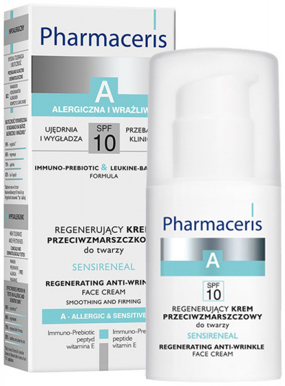 Pharmaceris A Sensireneal Intensive Anti-Wrinkle Cream - Інтенсивний крем для обличчя проти зморшок - 1