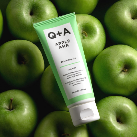 Q+A Apple AHA Exfoliating Gel - Відлущуючий гель для обличчя - 1