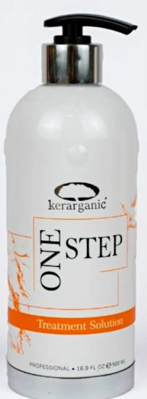 Kerarganic One Step Keratin Complex - Нанопластика для випрямлення волосся