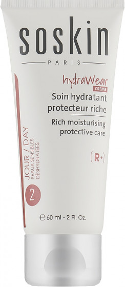 Soskin Hydrawear Creme-Rich Moisturising Protective Care - Зволожуючий живильний крем для сухої шкіри обличчя