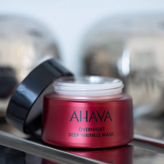 Ahava Apple of Sodom Overnight Deep Wrinkle Mask - Нічна маска-крем проти глибоких зморшок - 2