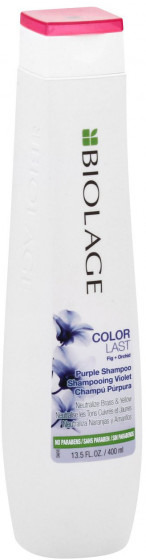 Matrix Biolage Colorlast Purple Shampoo - Шампунь для нейтралізації мідних та жовтих відтінків фарбованого волосся - 1