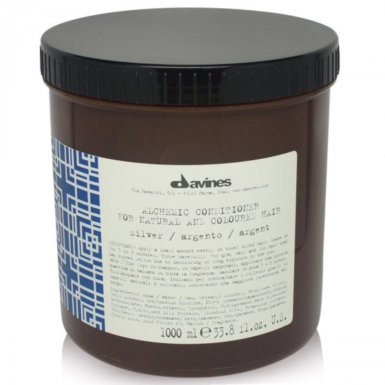 Davines Alchemic Conditioner Silver - Кондиціонер Срібний для натурального і забарвленого волосся