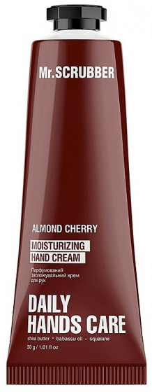 Mr.Scrubber Moisturizing Hand Cream "Almond Cherry" - Парфумований зволожуючий крем для рук