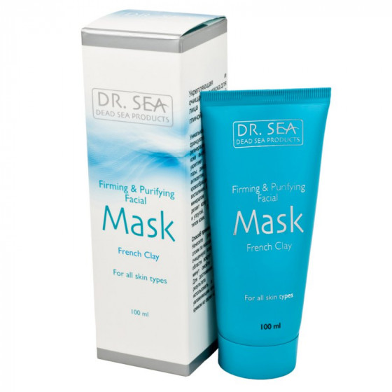 Dr. Sea Firming and Purifying Facial Mask - Зміцнююча і очищаюча маска для обличчя з французькою глиною