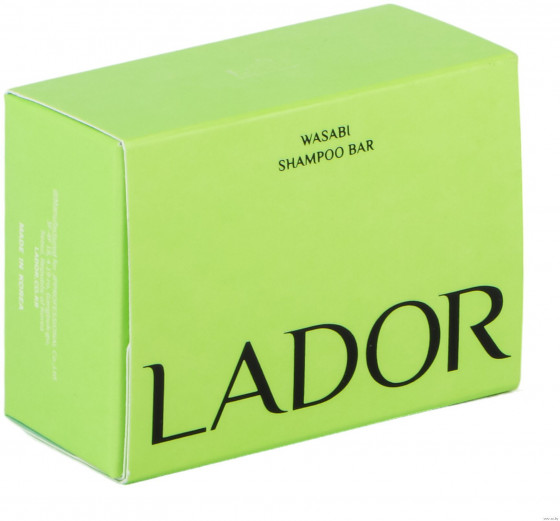 La'dor Wasabi Shampoo Bar - Безсиліконовий натуральний шампунь для волосся - 1