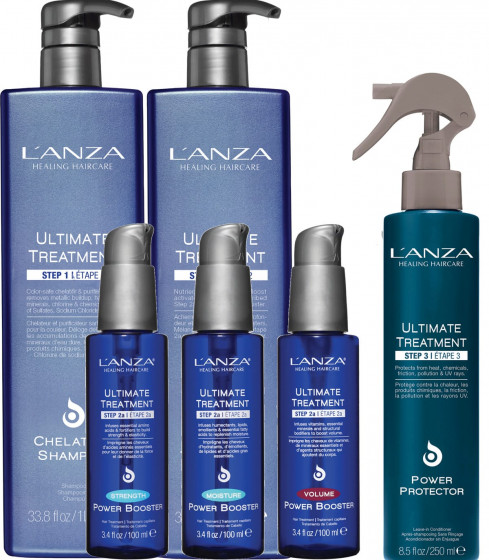 L'anza Ultimate Treatment Kit - Набір для глибокої реконструкції волосся - 1