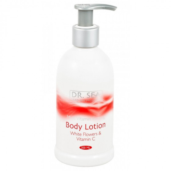 Dr. Sea Body Lotion - Мультивітамінний зміцнюючий лосьйон для тіла з білими квітами і вітаміном С