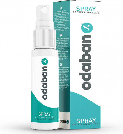 Odaban Spray - Антиперспірант з 20% алюмінію