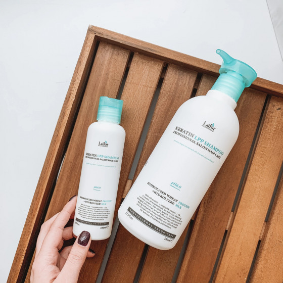 Lador Keratin LPP Shampoo - Кератиновый шампунь для волосся з комплексом амінокислот - 3
