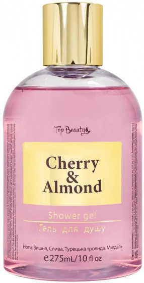 Top Beauty Shower Gel Cherry & Almond - Парфумований гель для душу