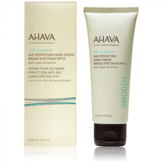 Ahava Age Control Perfectin Hand Cream Broad Spectrum - Антивіковий крем для рук SPF 15