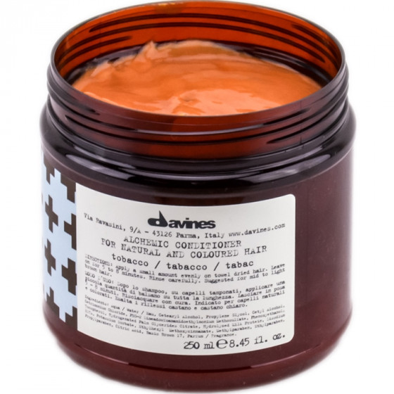 Davines Alchemic Conditioner Tobacco - Кондиціонер Тютюновий для натурального та фарбованого волосся - 1