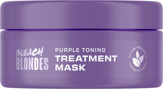 Lee Stafford Bleach Blondes Purple Toning Treatment Mask - Тонуюча маска для нейтралізації жовтих відтінків