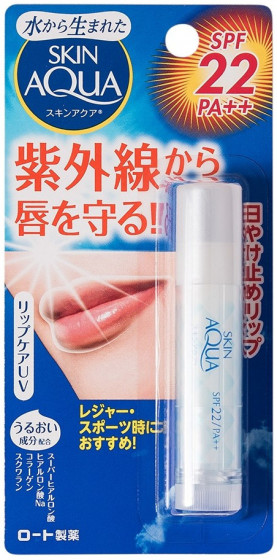 Skin Aqua Lip Care UV SPF22/PA++ - Бальзам для губ