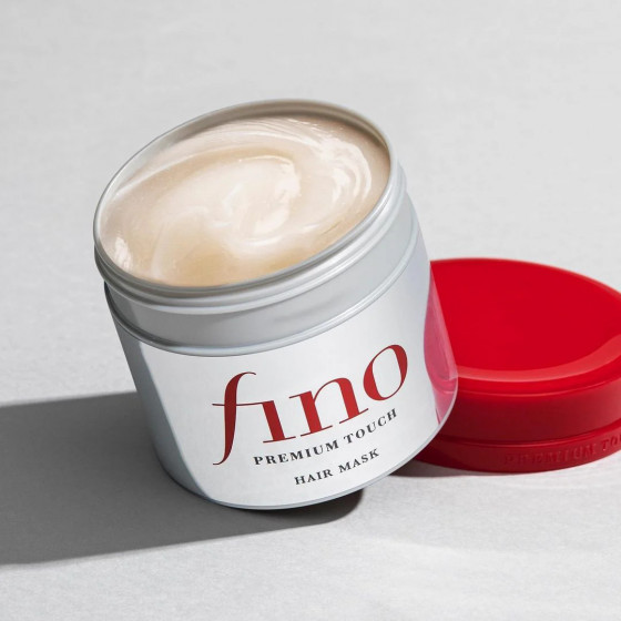 Shiseido Fino Premium Touch Hair Mask - Відновлююча поживна маска для волосся з маточним молочком - 1