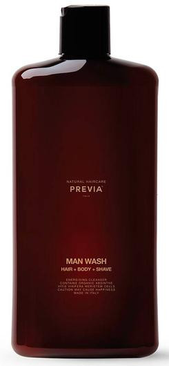 Previa MAN Wash Hair Body Shave - Ванна для волосся та тіла