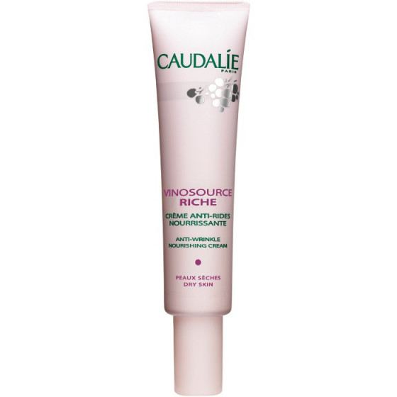 Caudalie Vinosource Riche Anti-Wrinkle Ultra-Nourishing Cream - Крем проти зморшок ультраживильний