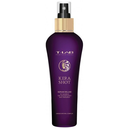 T-LAB Professional Kera Shot Serum Deluxe - Сироватка для ослабленого волосся на основі кератину