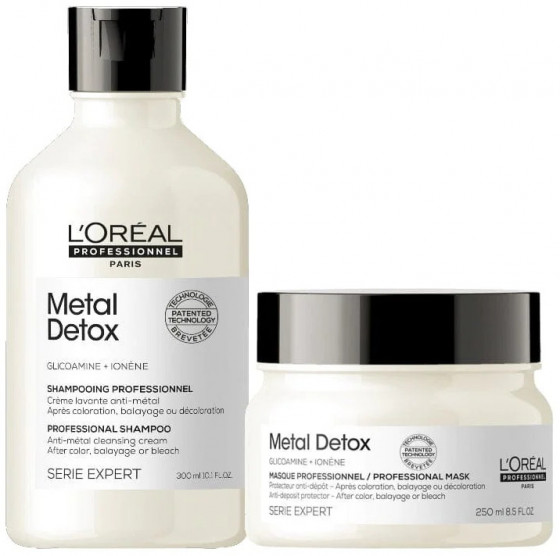 L'Oreal Professionnel Serie Expert Metal Detox Shampoo - Шампунь для запобігання металевих накопичень у волоссі після фарбування та освітлення - 2