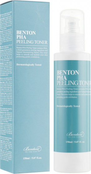 Benton PHA Peeling Toner - Тонер-ексфоліант з лактобіоновою кислотою