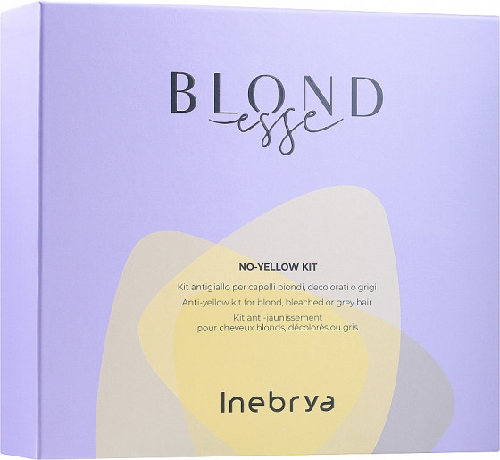 Inebrya Blondesse No-Yellow Kit - Подарунковий набір для волосся