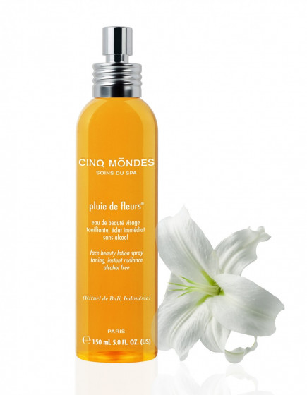 Cinq Mondes Flowers Rain Tonic - Очищуючий лосьйон для обличчя Квітковий дощ