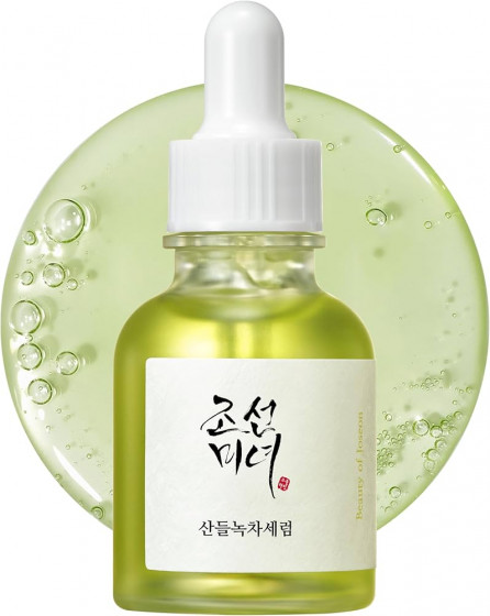 Beauty of Joseon Calming Serum: Green Tea + Panthenol - Заспокійлива сироватка для обличчя з екстрактом зеленого чаю та пантенолом - 1