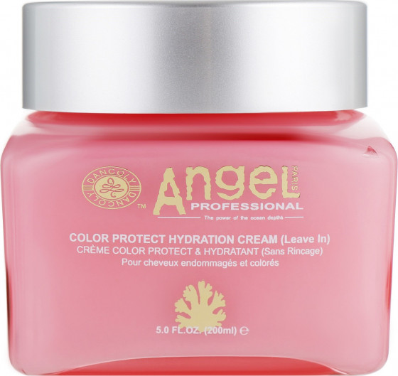 Angel Professional Color Protect Cream - Зволожуючий крем для фарбованого волосся