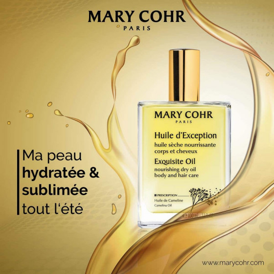 Mary Cohr Huile d'Exception - Масло сухе дорогоцінне "Вишукана ніжність" - 1