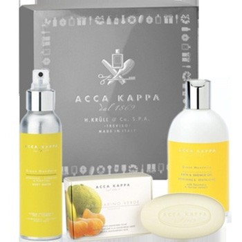 Acca Kappa Green Mandarin Gift Set - Подарунковий набір (B/W125 + S/G200+SOAP150)