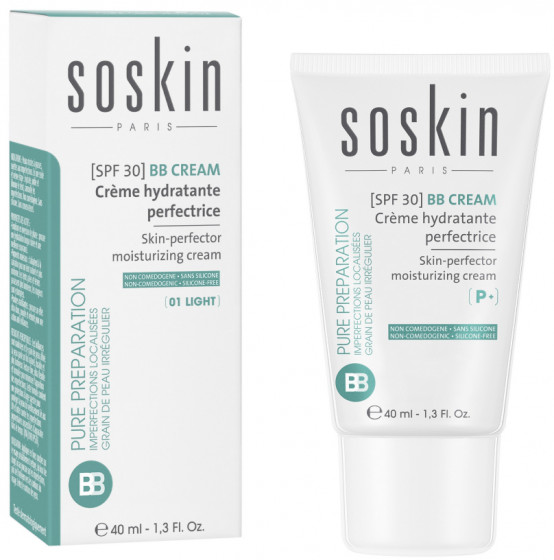 Soskin BB Cream Skin-Perfector Moisturizing Cream - BB-крем для обличчя з тоном