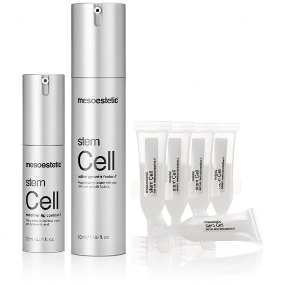 Mesoestetic Stem cell active growth factor - Крем з рослинними відновлюючими факторами - 1