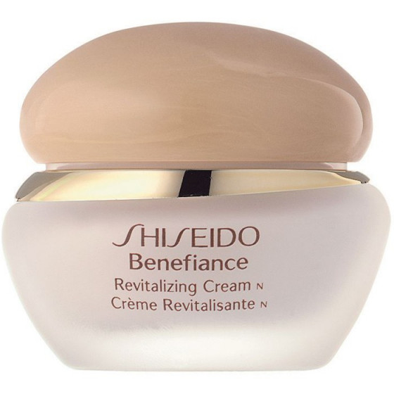 Shiseido Benefiance Revitalizing Cream N - Крем для обличчя відновлюючий, зволожуючий, антивіковий, нічний для дуже сухої шкіри