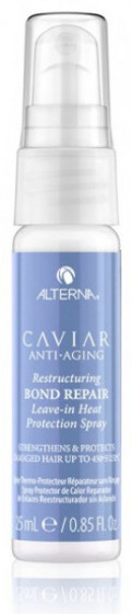 Alterna Caviar Anti-Aging Restructuring Bond Repair Leave-in Heat Protection Spray - Незмивний термозахисний відновлюючий спрей з екстрактом чорної ікри