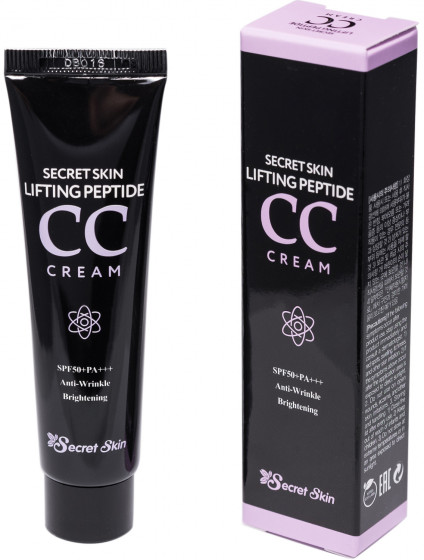 Secret Skin Lifting Peptide CC Cream SPF50+ PA+++ - Пептидний СС крем з ліфтинг-ефектом