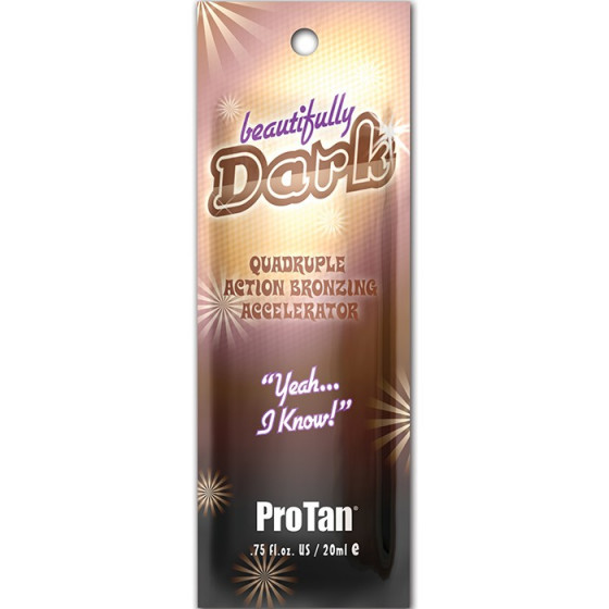 Pro Tan Beautifully Dark Quadruple Bronzing Accelerator - Лосьйон для засмаги з бронзаторами