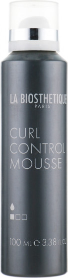 La Biosthetique Style & Finish Base Curl Control Mousse - Гель-мус для структури та легкої фіксації