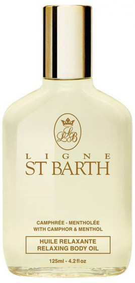 Ligne St Barth Relaxing Body Oil - Масло з камфорою і ментолом